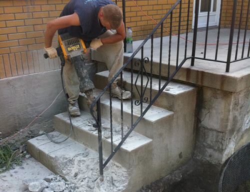 Residential Concrete Step Repair